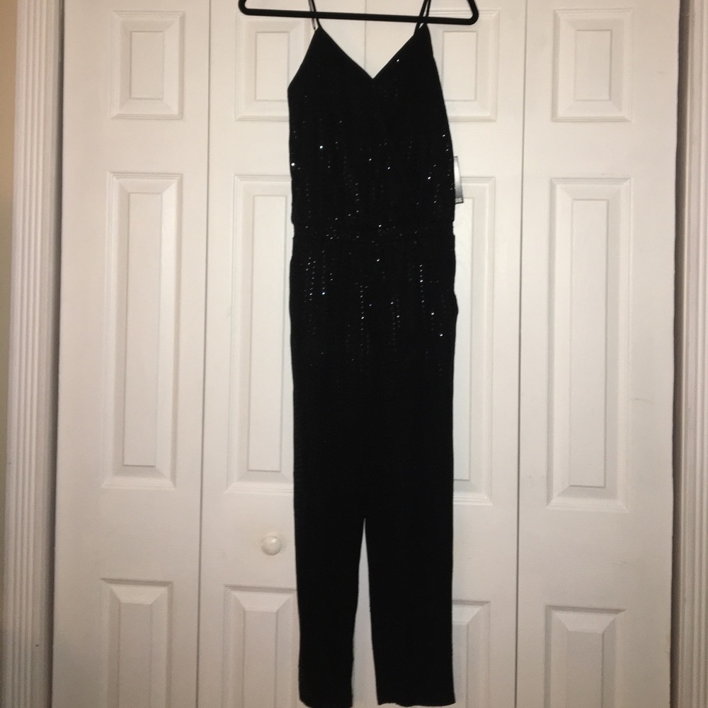Black sequin jumper